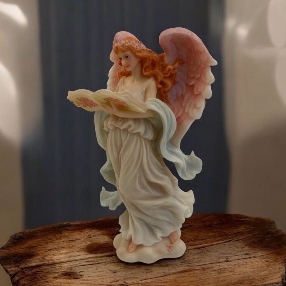 Roman Seraphim Classic Angel Figurine Melody ‘Heaven’s Song’ 1996 Retired, Rare - Picture 2 of 9
